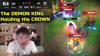 Uzi Reaction  T1 Taking Over BLG at Worlds Final 2024  Highlight All Game [upl. by Crandell622]