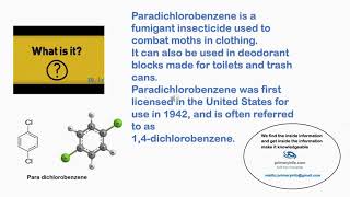 para dichlorobenzene  technology sources [upl. by Zitella]