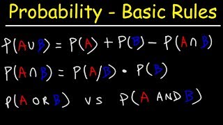 Multiplication amp Addition Rule  Probability  Mutually Exclusive amp Independent Events [upl. by Ardel]