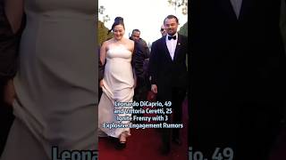 Leonardo DiCaprio 49 and Victoria ceretti 25 lgnite frenzy with 3 explosive engagement rumors celeb [upl. by Liv709]