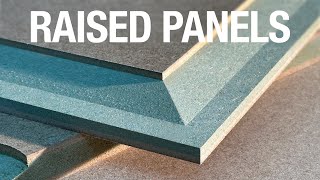 Raised Panel Cabinet Doors in MDF Ad video 548 [upl. by Jareen915]