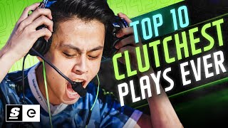 The Top 10 Best Clutches in Esports History [upl. by Ange]