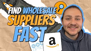 The FASTEST Way to Find Wholesale Distributors for Amazon FBA [upl. by Burlie233]