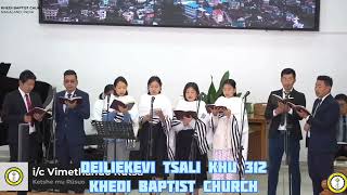 Jisu Sharon Nyiepou  Dieliekevi Tsali khu 312  Khedi Baptist Church Kohima [upl. by Foskett]