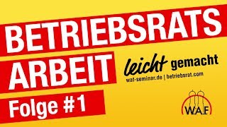 Einführung  Was bringt Dir dieser Podcast als Betriebsrat  BetriebsratsArbeit Podcast [upl. by Atteiram12]