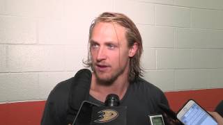 Ducks Training Camp  Carl Hagelin [upl. by Gnoy]