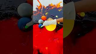 Popping water balloons reverse video asmr satisfying balloonpop balloonpopping short [upl. by Andra]