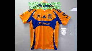 2425 Tigres UANL Home Jersey Fan Version [upl. by Hollis277]