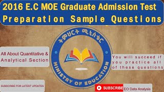 MOE Graduate Admission Test GAT Frequently Asked Questions in GAT in AAU [upl. by Letniuq]