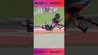 MOTO GP 24 Shocking Moment Alex Marquez and Brad Binders Crash Goes Horribly Wrong [upl. by Sedruol553]