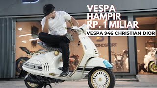 VESPA 946 CHRISTIAN DIOR  VESPA MAHAL 🥵 [upl. by Brower83]