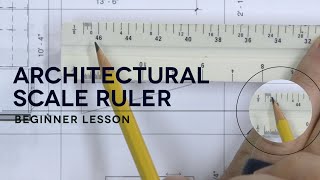 How to Read an Architectural Scale  Beginner [upl. by Maiah]