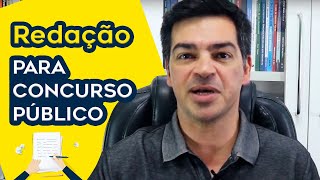 Redação para concurso público 7 dicas para escrever textos melhores [upl. by Mastat]