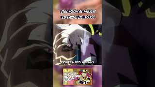 DEL PEOR AL MEJOR OPENING DE JOJOS PARTE 8  Jojos Bizarre Adventure jojo anime shorts [upl. by Ymaral899]