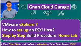 4 StepbyStep ESXi Host Setup in VMware vSphere 70  Home Lab Build Guide  Learn the Basics [upl. by Gosser108]