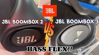 JBL Boombox 2 vs Boombox 3 Bass Comparison listen to difference 🤯✌ [upl. by Elumas]