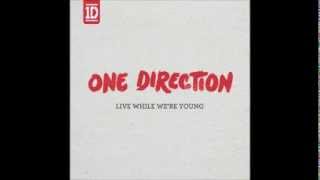 One Direction Live While Were Young Lyrics  Full Song [upl. by Patrice633]