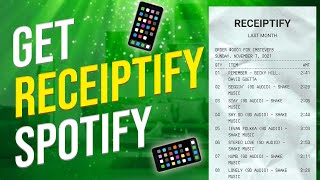 How to get Spotify Receiptify NEW [upl. by Quin]