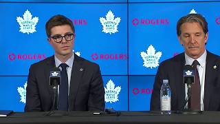 Kyle Dubas introduced as new Leafs GM  Full Press Conference [upl. by Novihc967]