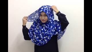 Wide shawl halfmoon Tutorial by USWAH [upl. by Nesrac96]