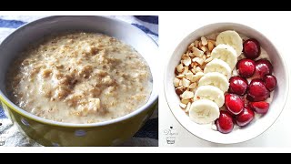 Terci de ovaz  reteta clasica2 ingredienteMic dejun rapid Easy Porridge Recipe Deyus Delights [upl. by Ladew]