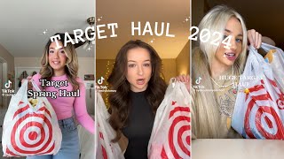 TIKTOK TARGET HAUL COMPILATION 🛍️✨ [upl. by Judus]