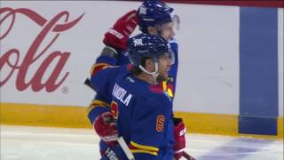 Mironov hipchecks Hishon Anttila scores [upl. by Cindee]