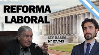 Principio de Progresividad frente a la Reforma Laboral de la ley Bases 27742 Dr Rolando Gialdino [upl. by Wira]