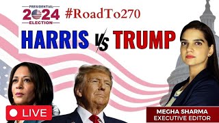 LIVE US Elections 2024  Presidential Race Key Candidates  Donald Trump  Kamala Harris [upl. by Ahsar]