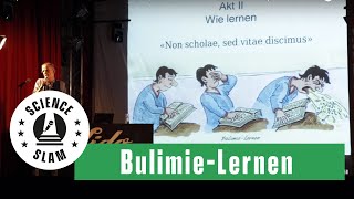 Bulimie Youtube und die Illusion des Lernens Hendrik Steinbeck– Science Slam [upl. by Mikah]