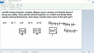 Dividing equally among friends  Kangaroo math prep [upl. by Enidlareg]