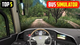 Top 5 Bus Simulator Games for Android  Best bus simulator games for android [upl. by Mohammad17]