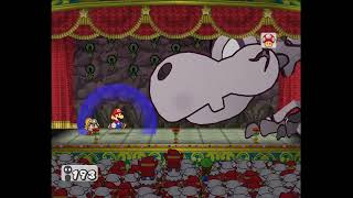 Paper Mario The Thousand Year Door  Bonetail Battle  No Damage [upl. by Kessia]