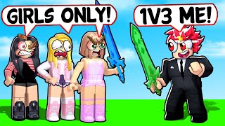 I Found A TOXIC GIRL CLAN Roblox Bedwars [upl. by Janek]