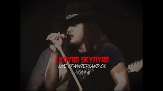 Lynyrd Skynyrd Tuesdays Gone Live at Winterland CA 371976 [upl. by Rednijar321]