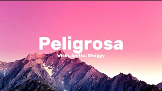 Wisin Anitta Shaggy  Peligrosa LetraLyrics [upl. by Hebe]