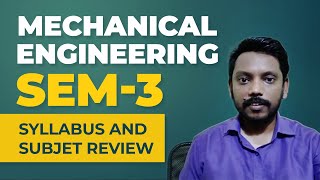 Degree semester 3 syllabus Mechanical engineering MU [upl. by Eglanteen]