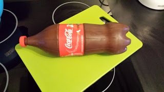 Coca Cola Cake 3D Bottle Cola Kuchen Torte [upl. by Lapham703]