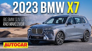 2023 BMW X7 review  Big BMW SUV gets rad makeover  Drive  Autocar India [upl. by Atoiyanap453]