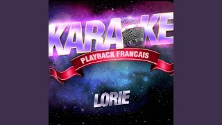 Ensorcelée — Karaoké Playback Instrumental — Rendu Célèbre Par Lorie [upl. by Imij]