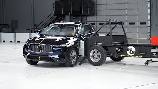 2022 Infiniti QX50 updated side IIHS crash test [upl. by Nedyarb]