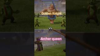 Golden knight Vs Archer queen ⚔️ [upl. by Otxis]