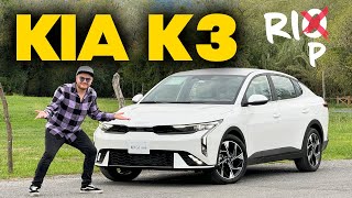 KIA K3 manejamos el sedán que reemplaza a Rio en México [upl. by Kuska52]