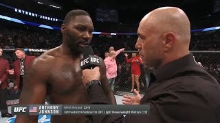 UFC 202 Anthony Johnson Octagon Interview [upl. by Shulock]