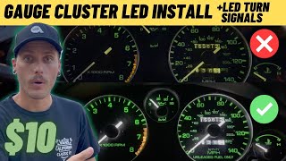 Miata LED Gauge Cluster Install [upl. by Stafani894]