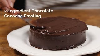 2Ingredient Chocolate Ganache Frosting  Yummy Ph [upl. by Tiffani283]