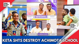 How Keta SHTS Painfully 💔😭 Eliminated Achimota School and Mpraeso To Qualify For NSMQ’24 SEMIFINALS [upl. by Skippie]