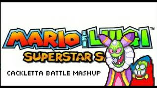 Cackletta Battle  MampL Superstar Saga  Mashup [upl. by Vescuso]