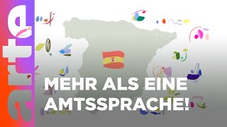 Die Minderheitssprachen Spaniens  Karambolage España  ARTE [upl. by Ynohtnael]