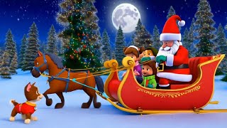 🎄 Jingle Bells  Christmas Song for Kids  Sing Along with Santa 🎅  Kids Fun Songs [upl. by Syhr]